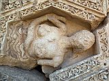 Bekaa Valley 26 Baalbek Temple of Bacchus Cleopatra Who Supposedly Committed Suicide From An Asp Snake That Can Be Seen Between Her Breasts